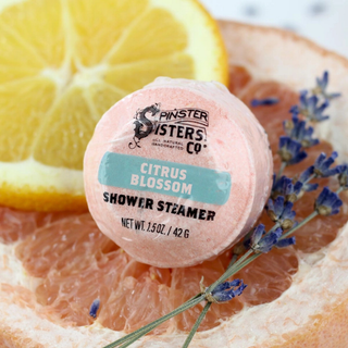 Citrus Blossom Essential Oil Shower Steamer: Uplifting Aroma