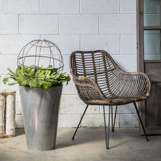 Metal Topiary-Brown