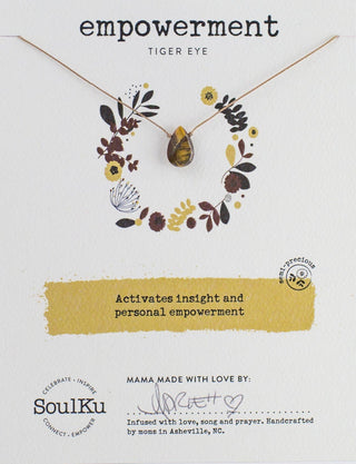 Tiger Eye Soul-Full of Light Necklace Empowerment