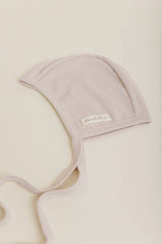 Sand Mini Ribbed Bonnet