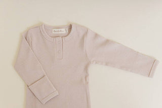 Sand Mini Ribbed Gown