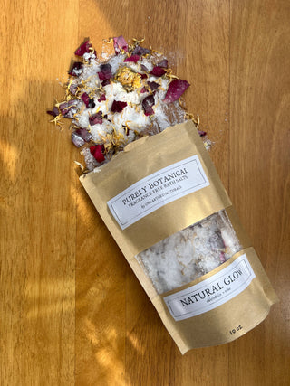 Natural Glow - Rose & Calendula Fragrance-Free Bath Salts