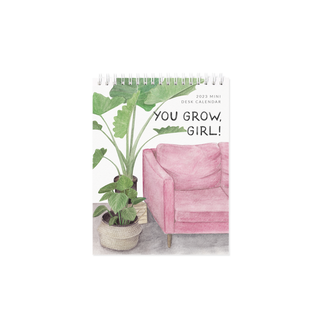 2023 You Grow Girl Plant-Inspired Desk Calendar