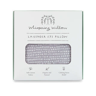 Eye Pillow, Lavender - Tranquil Gray - Boxed