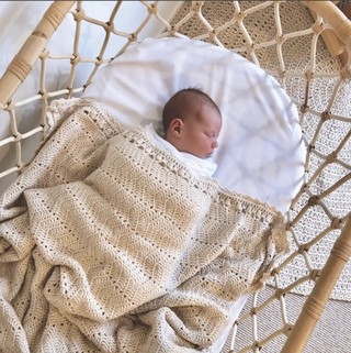 Handmade | Artisan Crocheted | Baby Blanket