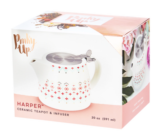 Harper™ Arabesque Teapot & Infuser by Pinky Up