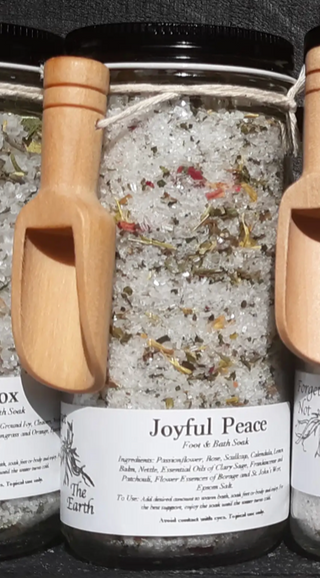Forget Not the Earth Bath Salts with Scoop